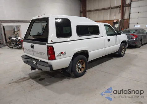 2007 Chevrolet Silverado 1500 Classic Work Truck из США, поврежденный, VIN 1GCEK14V47E184660
